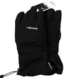 Head Black Unisex Gloves Size Adult XS with Sensatec NWT